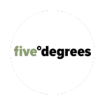 five degree logo